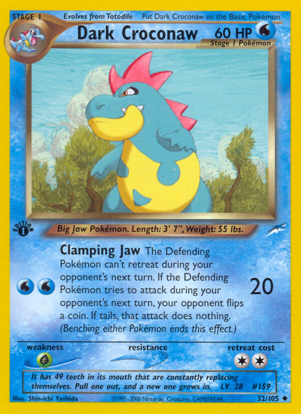 Darth Croconaw (32/105) [Neo Destiny 1st Edition] 
