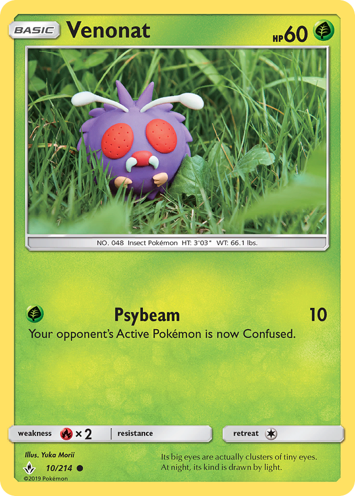 Venonat (10/214) [Sun &amp; Moon: Unbroken Bonds] 