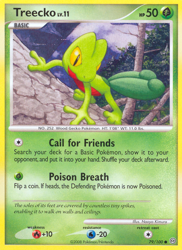 Treecko (79/100) [Diamond &amp; Pearl: Stormfront] 