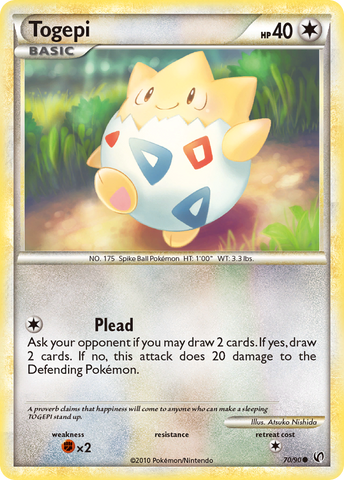 Togepi (70/90) [HeartGold &amp; SoulSilver: Undaunted] 