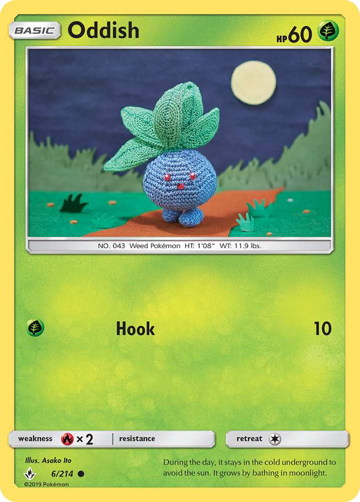 Oddish (6/214) [Sun &amp; Moon: Unbroken Bonds]