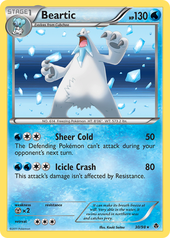 Beartic (30/98) [Black &amp; White: Emerging Powers] 