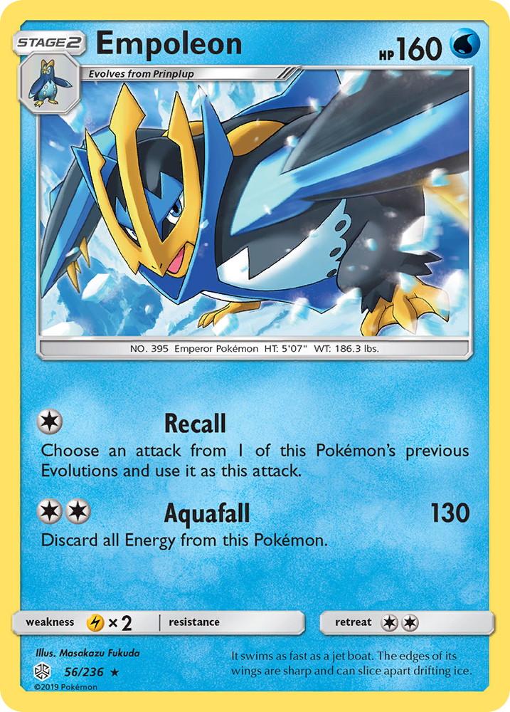 Empoleon (56/236) [Sun &amp; Moon: Cosmic Eclipse] 