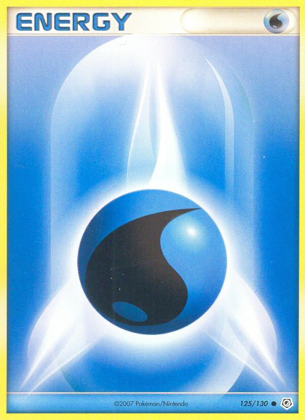 Water Energy (125/130) [Diamond &amp; Pearl: Base Set] 