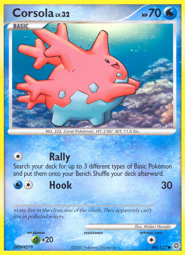 Corsola (84/132) [Diamond &amp; Pearl: Secret Wonders] 